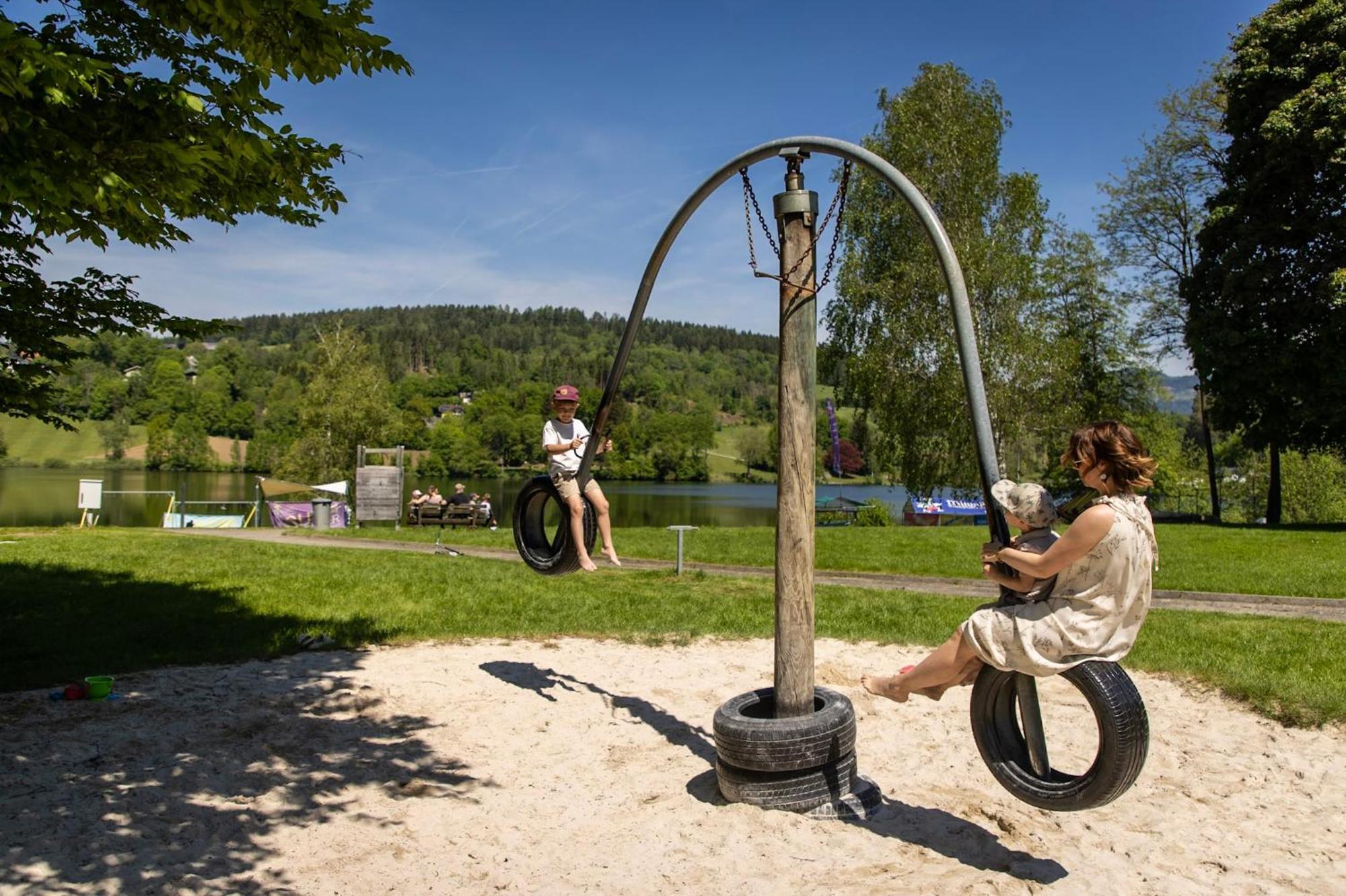 Feriendorf Am Maltschacher See Feldkirchen in Kärnten Exteriér fotografie